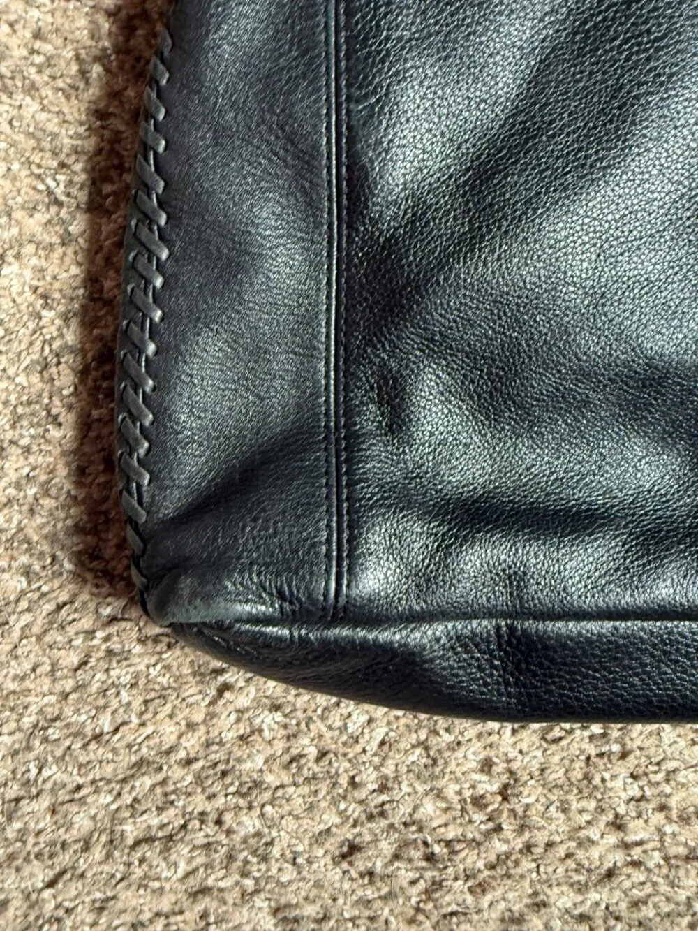 AIMEE KESTENBERG Genuine Leather Crossbody Bag - Black
